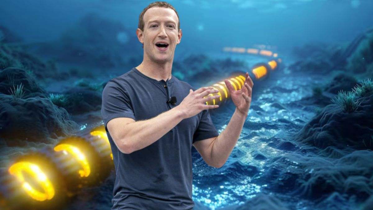 Así es el megacable submarino que Mark Zuckerberg planea instalar por todo el mundo para Meta