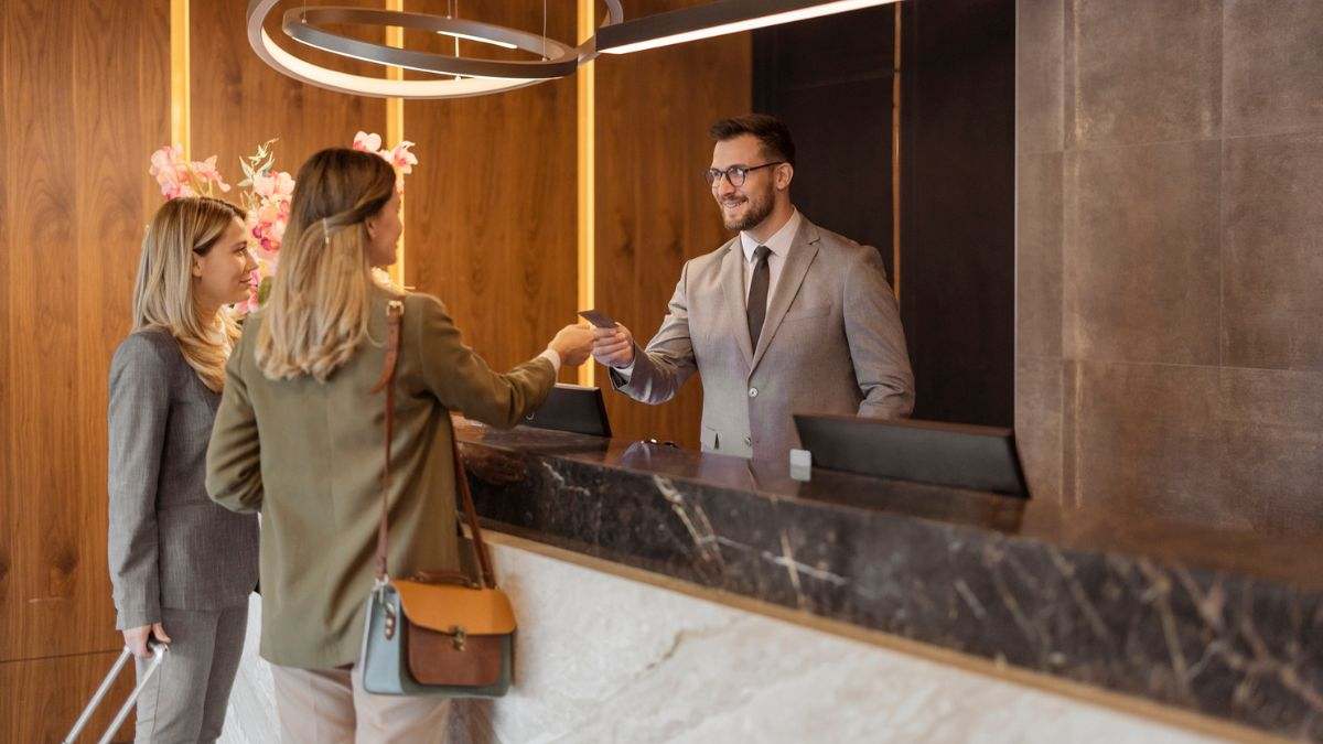 Recepción hotel
