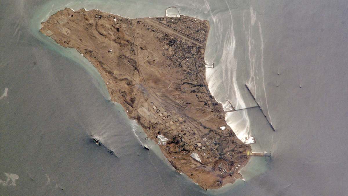 Kharg Isla petróleo Irán