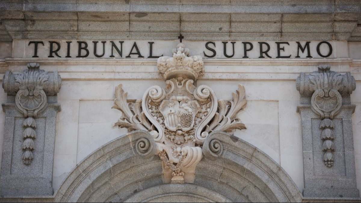 Parte del edificio del Tribunal Supremo