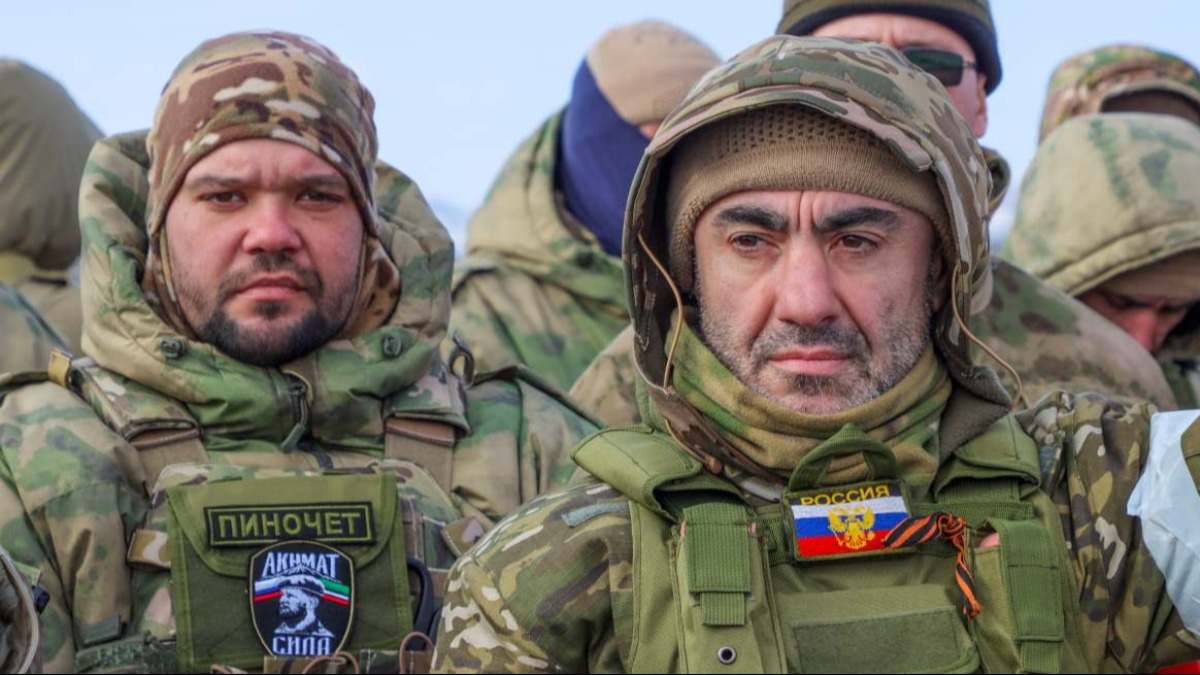 Voluntarios Rusia soldados guerra Ucrania