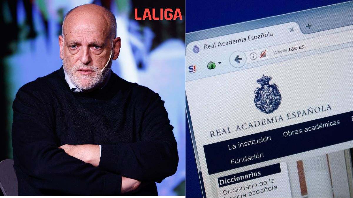 Ver para creer: Tebas (LaLiga) amenaza con denunciar a la RAE "por compartir delitos con el fútbol en pirata"