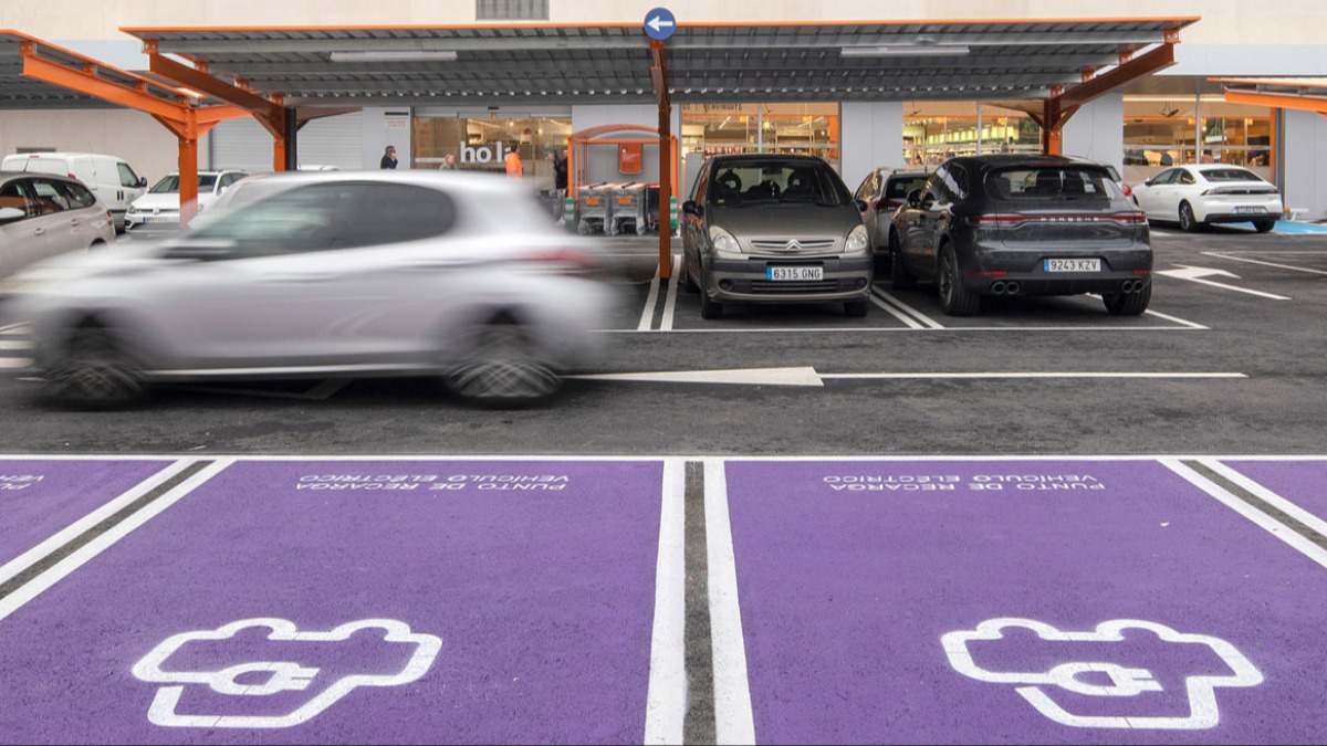 Plazas reservadas para vehículos eléctricos