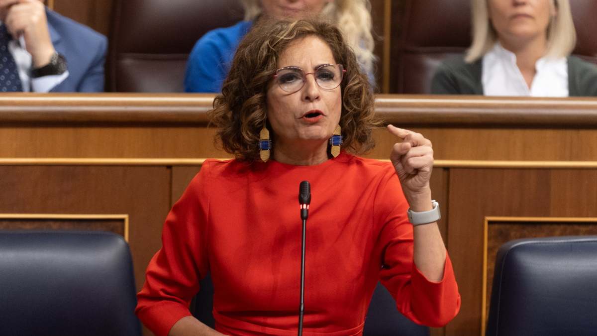 María Jesús Montero, ministra de Hacienda. 