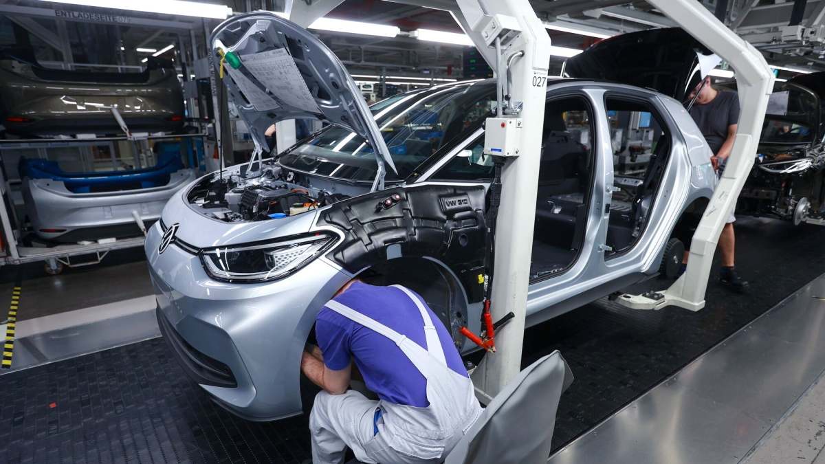 Cadena de montaje de Volkswagen