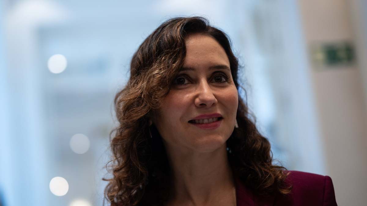 Isabel Díaz Ayuso, presidenta de la Comunidad de Madrid.