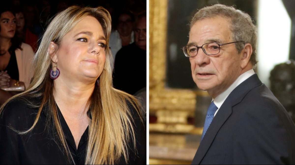 Isabel Sartorius y César Alierta