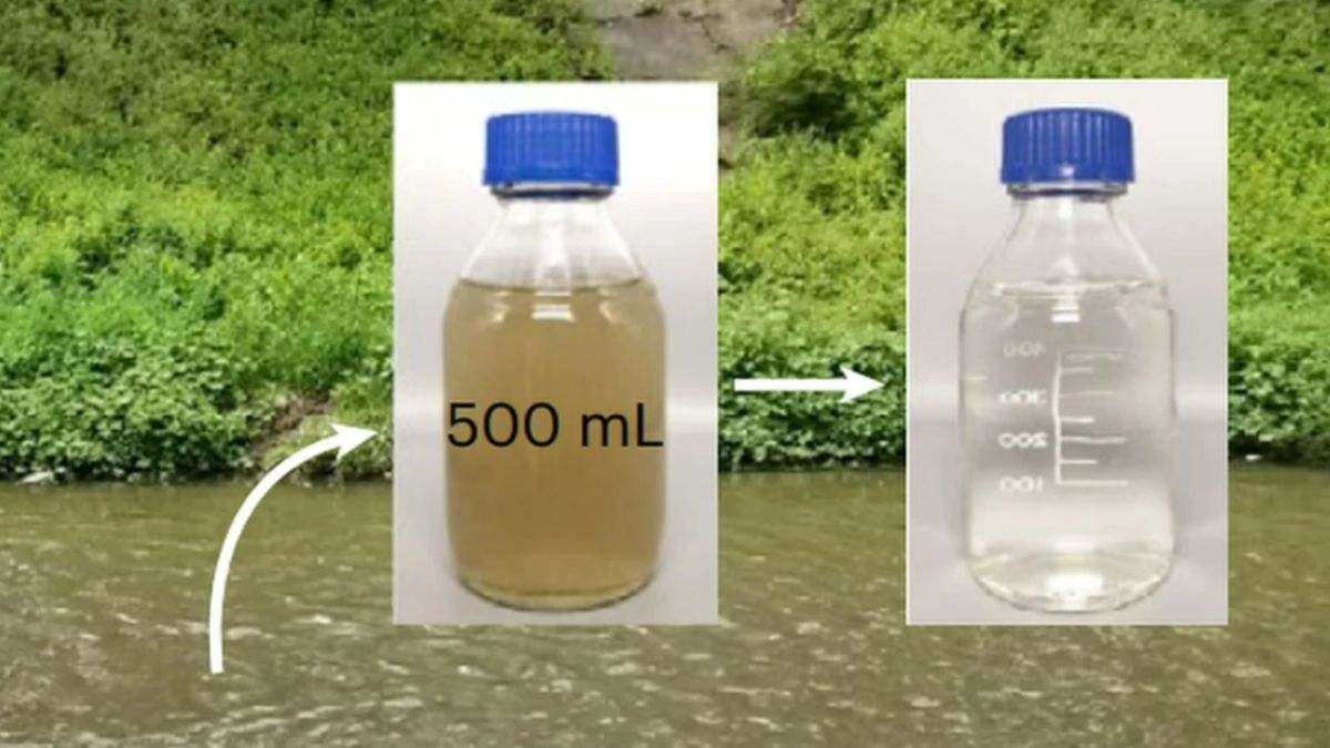 El invento de 1,5 euros para hacer potable el agua del río y evitar las restricciones del suministro