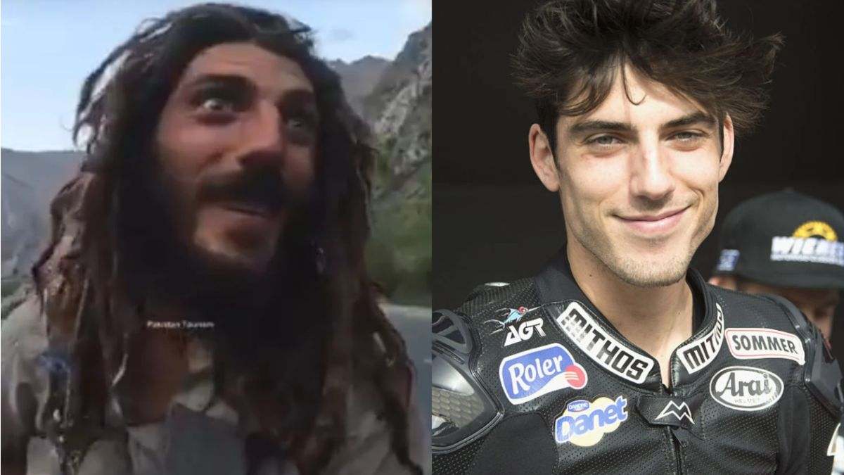 Axel Pons, hijo de Sito Pons, aparcó su moto y dejó el modelaje para caminar descalzo por el mundo: "Deseo completar la unión con Alá"