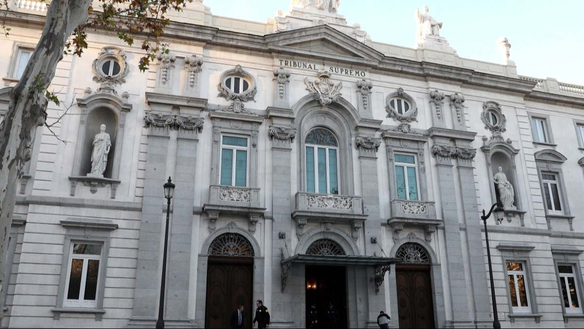 Fachada del Tribunal Supremo