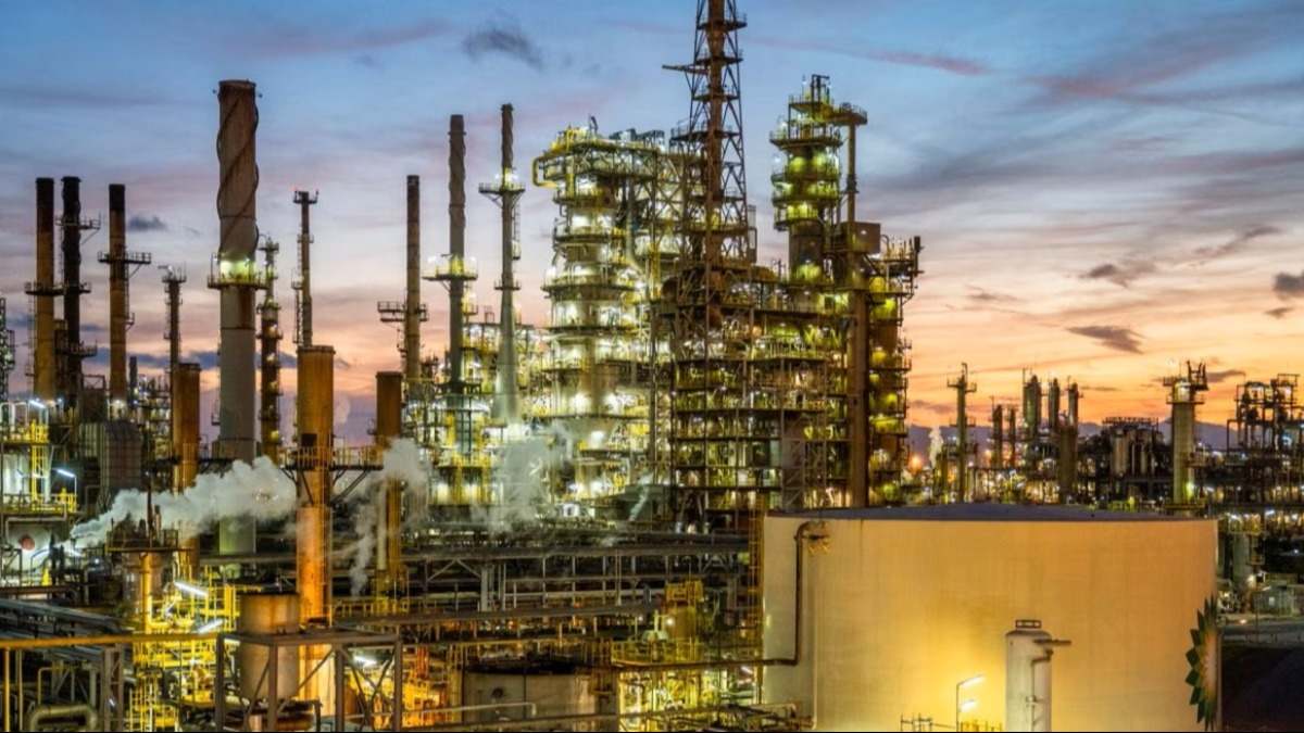 Refinería de BP en Castellón.