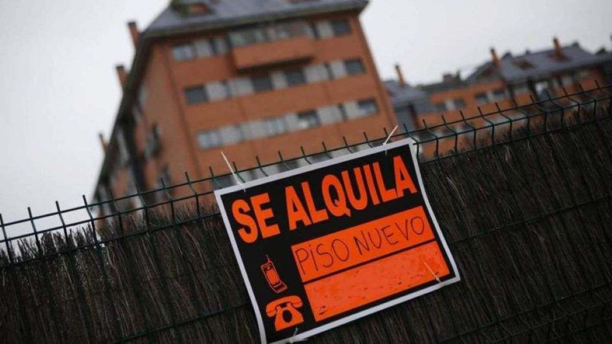 Vivienda en alquiler.