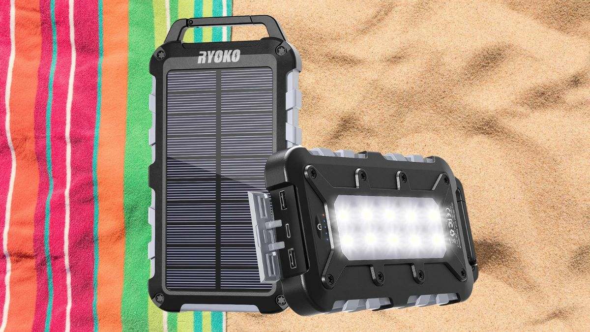 Batería portátil solar