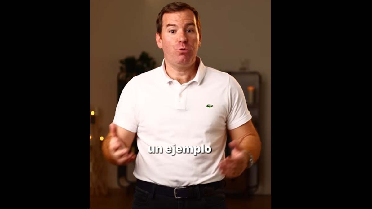 Captura del vídeo publicado por Pau Antó.