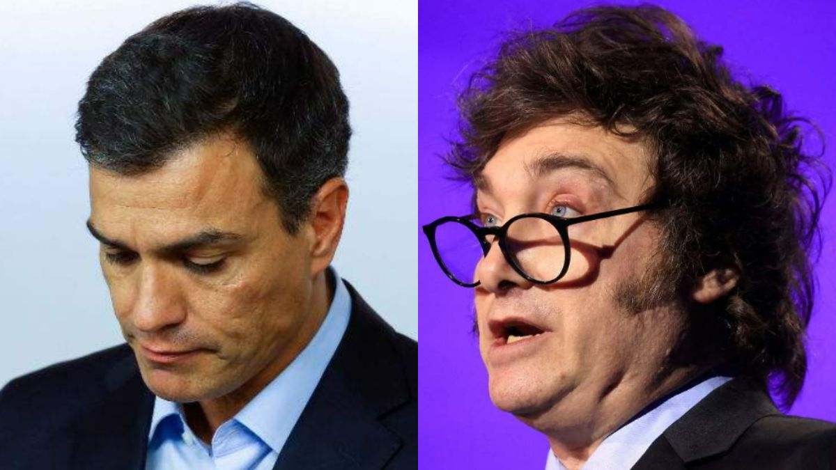 Tensión en la visita de Milei a España: llamó cobarde a Sánchez y el Gobierno acusa al PP de provocar por el homenaje al presidente argentino