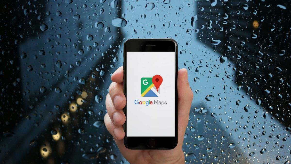 Google Maps días de lluvia