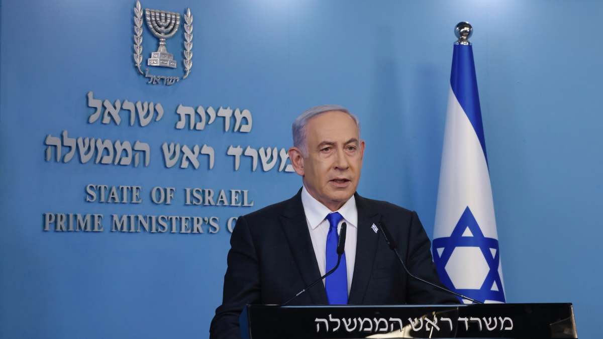 El primer ministro de Israel, Benjamin Netanyahu.