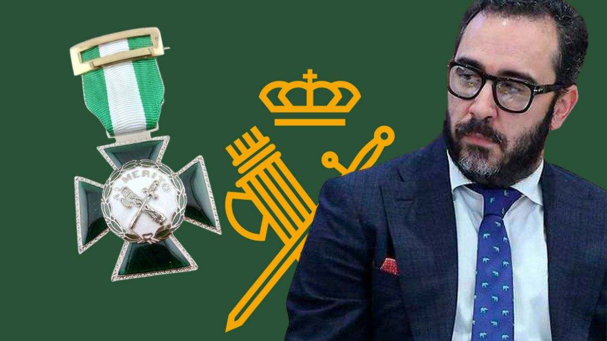 Qué hizo De Aldama para que la Guardia Civil le entregue una medalla a la Orden del Mérito en España: "Visita al GAR de 2 horas"