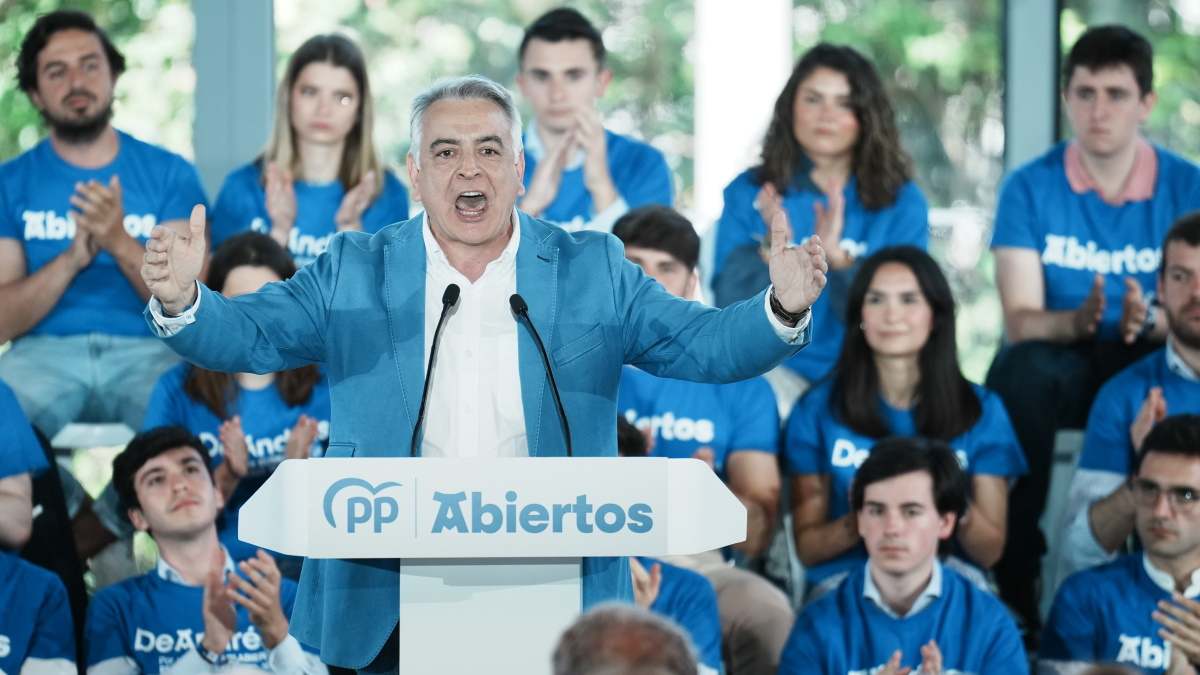 Javier de Andrés, candidato del PP a las elecciones vascas.