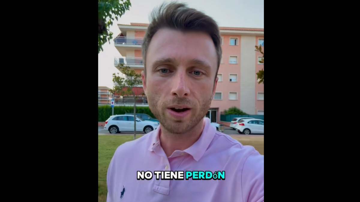 Captura del vídeo de TikTok.