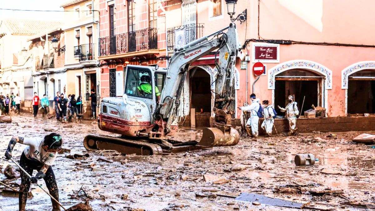 Una de las zonas más afectadas por la DANA