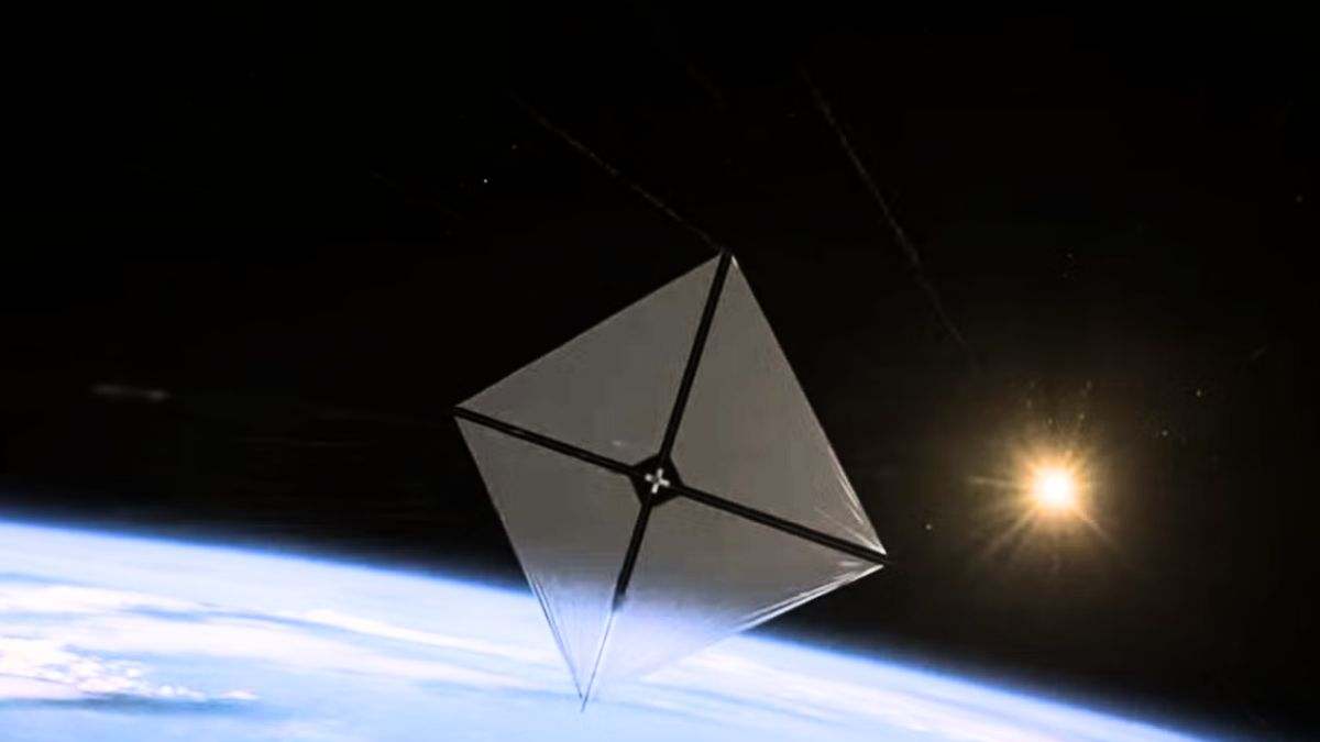 Así es la vela solar gigante que ha desplegado la NASA y que se podrá ver desde la Tierra: se aproximan los viajes interestelares