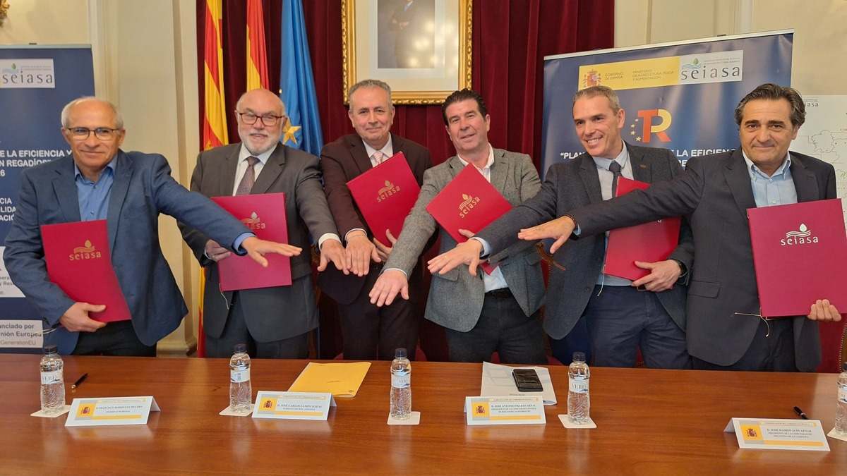 acuerdo de modernización de regadíos en la zona de Riegos del Alto Aragón
