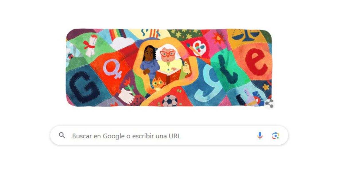 Doodle de Google del Día Internacional de la Mujer 2024