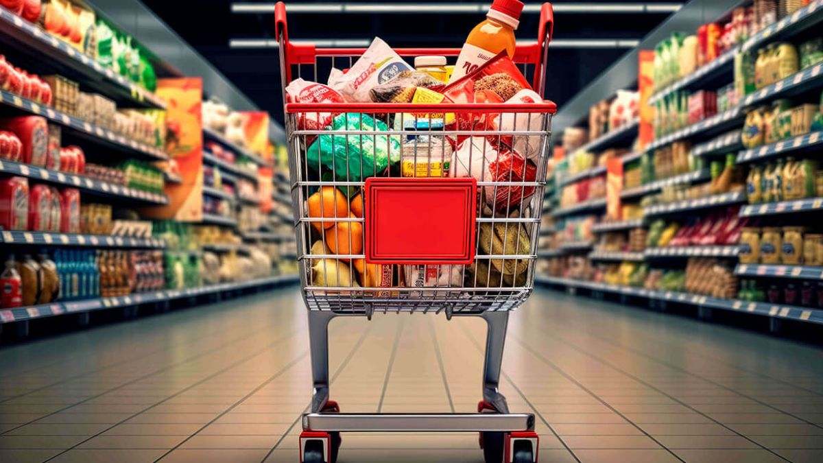 Una de las secciones más concurridas de un supermercado español