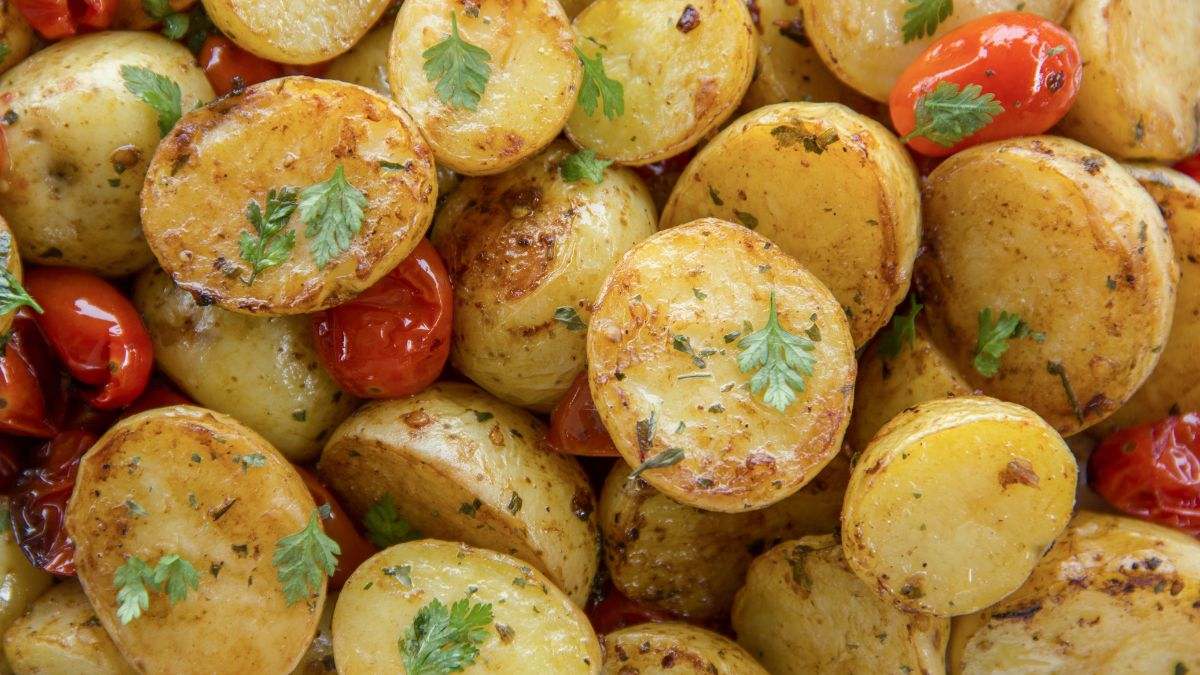 Patatas caprese