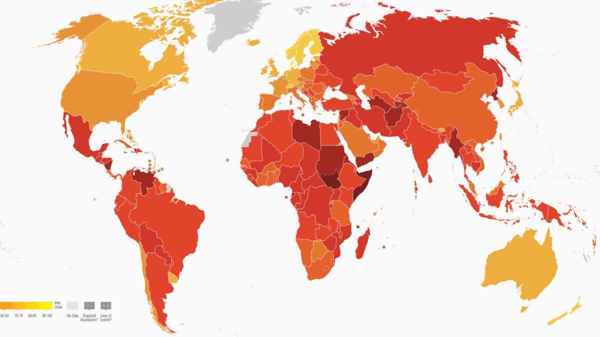 Estos son los países más y menos corruptos del mundo, según el IPC 2024: España da la sorpresa (para mal)