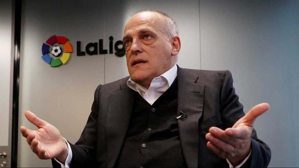 Javier Tebas, presidente de LaLiga