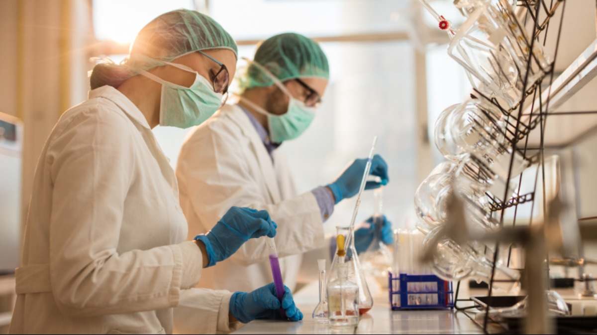 Dos investigadores