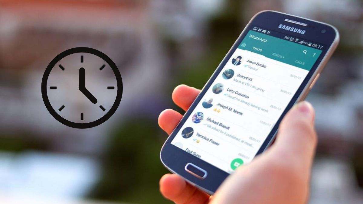 Cómo programar un mensaje de WhatsApp para enviar a una hora determinada
