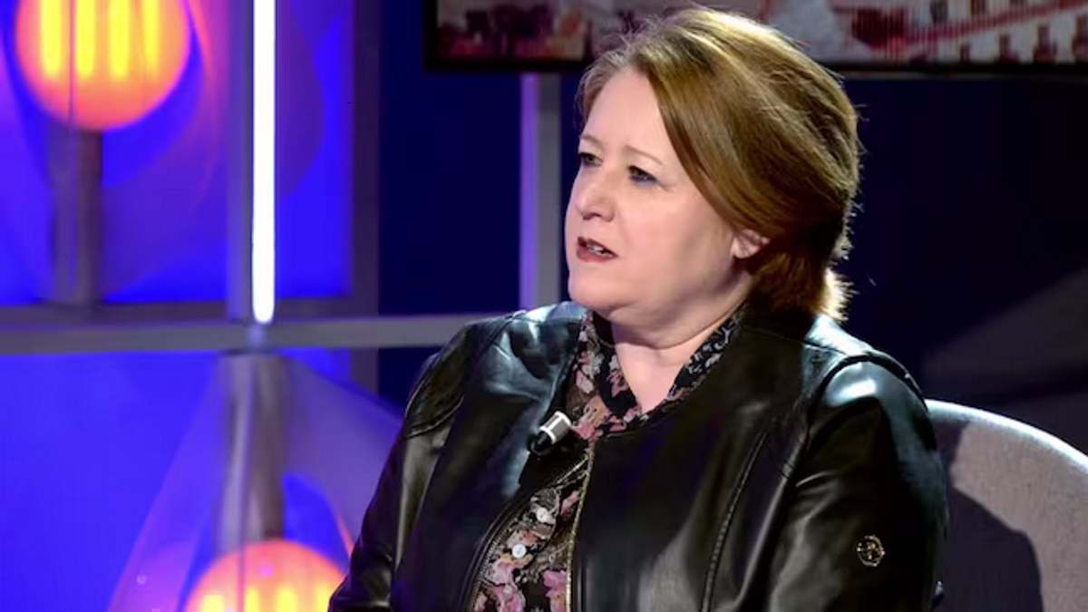 Captura del programa 'Código 10', en la que aparece Ana Vicente.