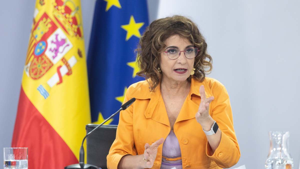 María Jesús Montero, en el Consejo de Ministros.