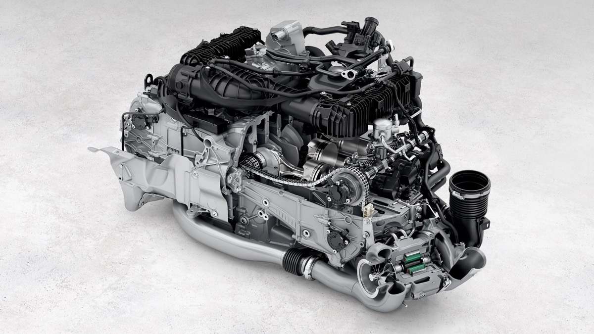 Motor Porsche de última generación