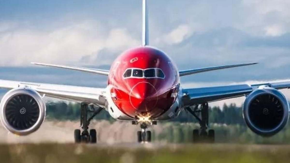 Un avion de Norwegian