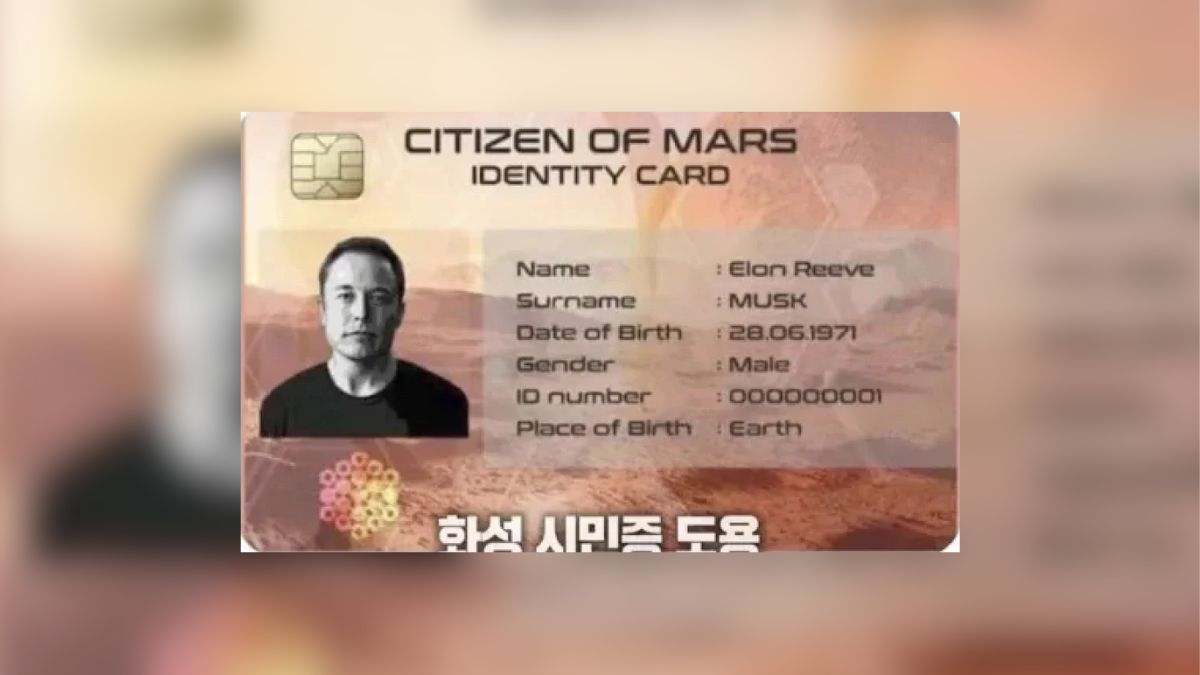 Estafan a una mujer diciendo que es ELon Musk con un DNI de Marte