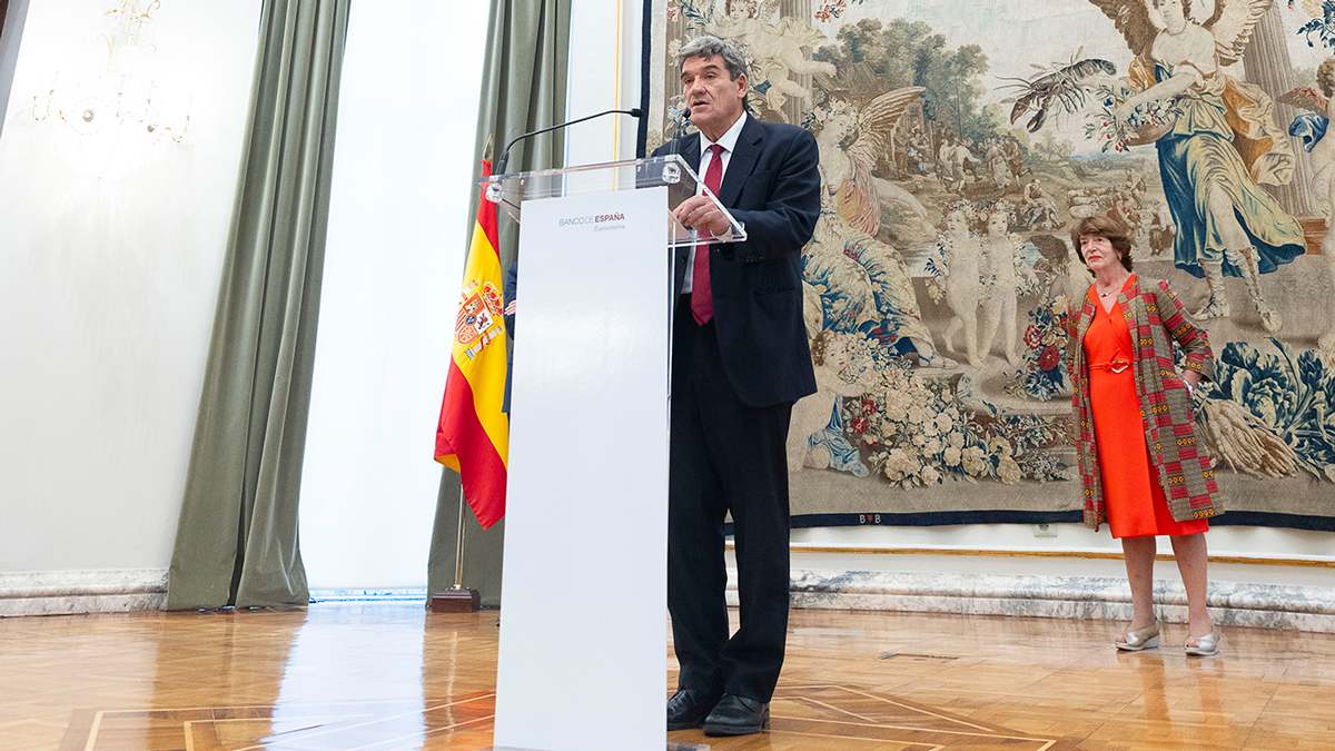 El gobernador del Banco de España, José Luis Escrivá, y la subgobernadora, Soledad Núñez. Alberto Martín