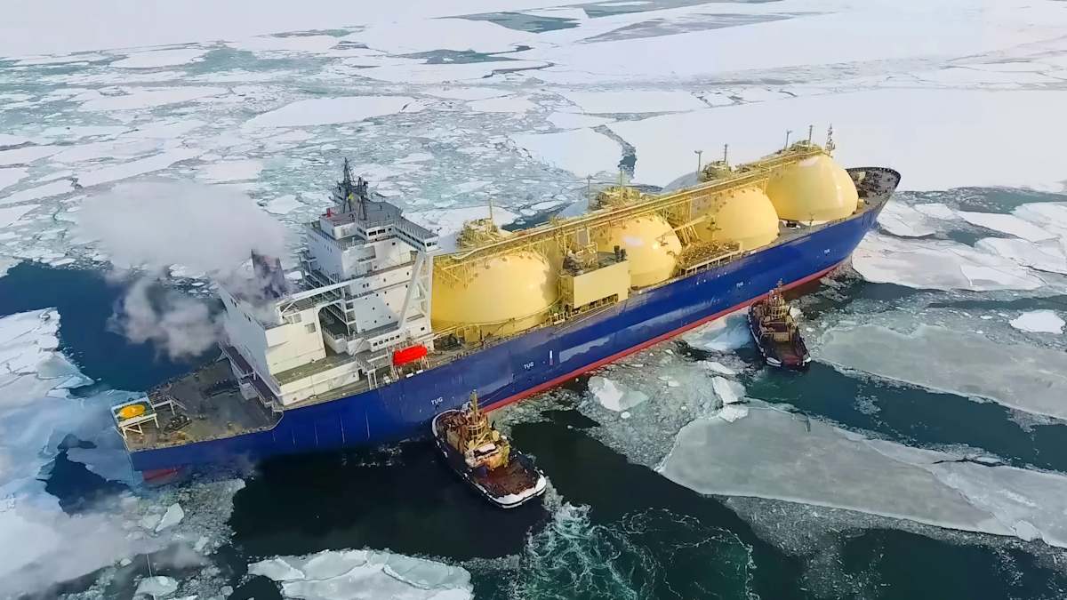 metanero gas energía Rusia Ártico
