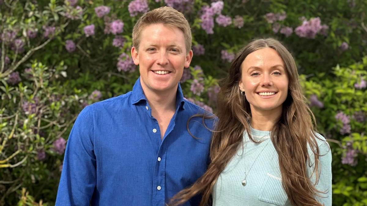 El duque de Westminster y Olivia Henson
