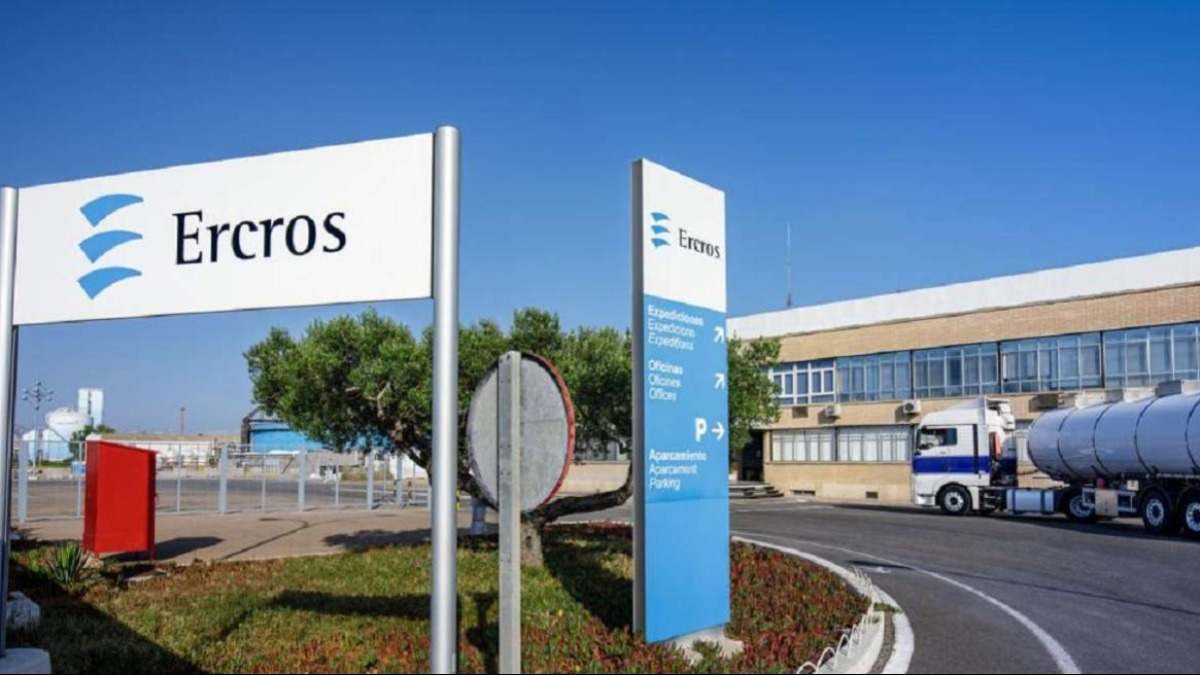 Imagen de la planta de Vilaseca de Ercros. EE