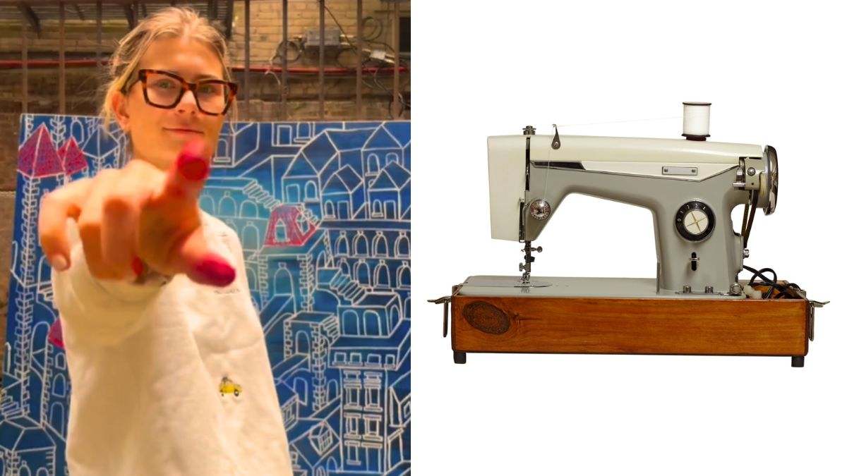 La arquitecta que con 27 años compró una máquina de coser de 100 euros para iniciar un trabajo secundario: hoy factura más de 100.000 euros al año