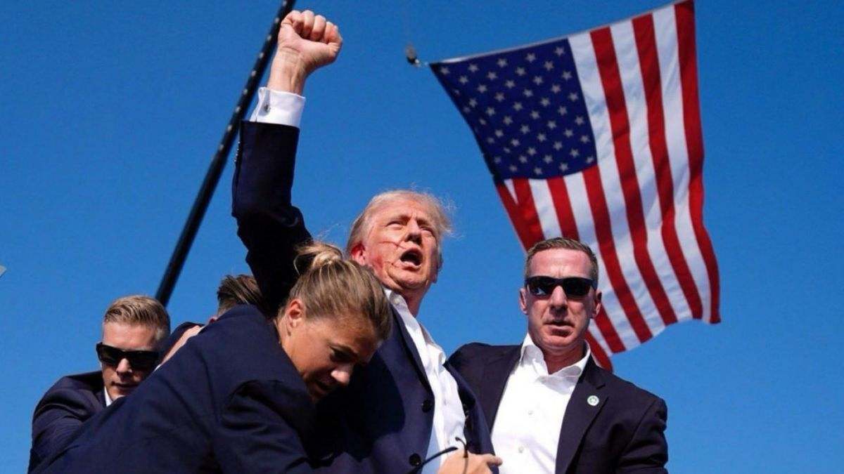 Donald Trump es víctima de un posible atentado. / Foto: AP