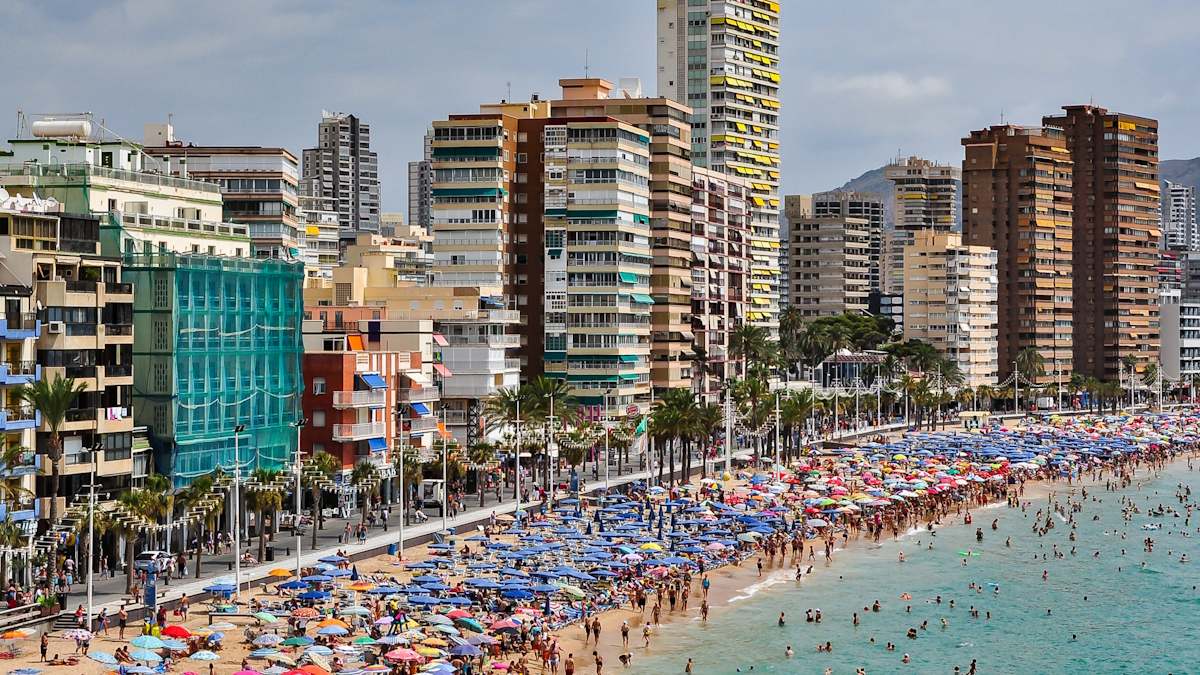 Benidorm turismo economía playa modelo