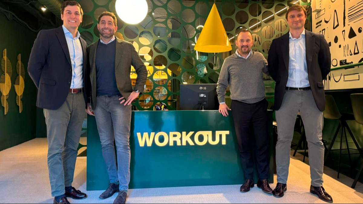 El equipo de Workout junto al de Goros Investment