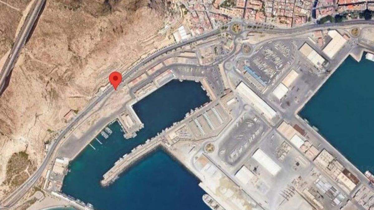 Imagen del lugar de los hechos.