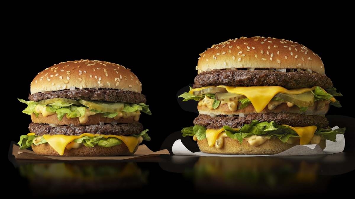 Foto de recurso de dos hamburguesas 'Big Mac'.