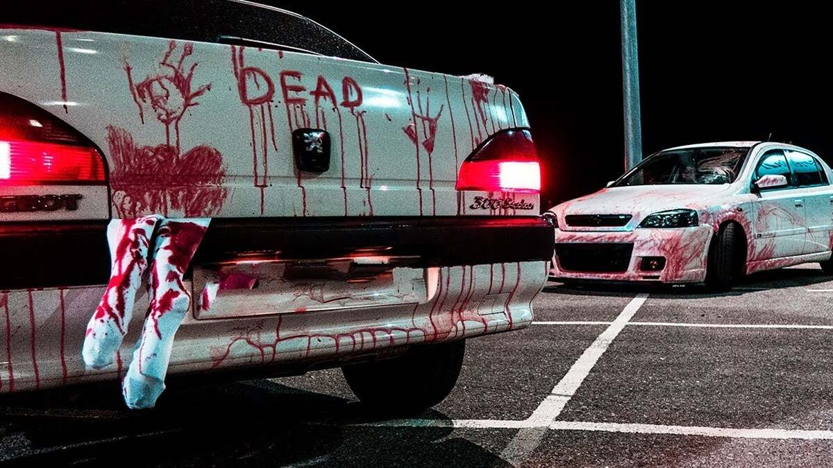 coche halloween